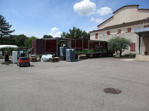 La Vinsobraise: bottelen voor de deur